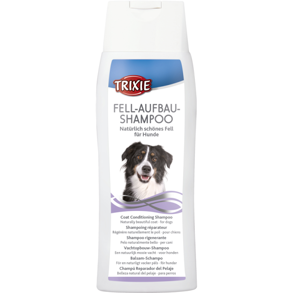 Trixie Shampoo Fell-Aufbau 250 ml, Hunde Fell- und Hautpflege