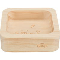 Trixie Napf aus Holz 60 ml, Kleintier-Napf