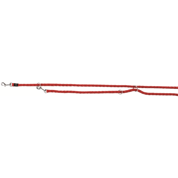 Trixie Cavo V Leine rot S - M 2 m / 12 mm, Hundeleine