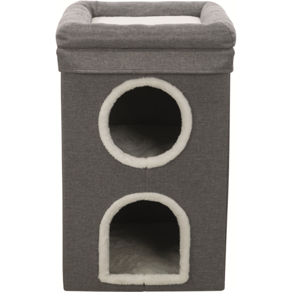 Trixie Cat Tower Saul grau 39 × 64 × 39 cm