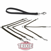 Trixie Koppel Basic schwarz S-M 30 cm / 13 mm, Hunde...