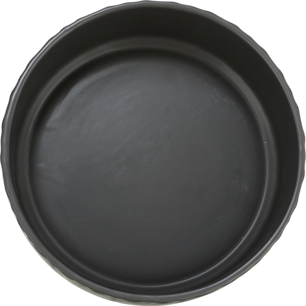 Trixie Napf, Keramik, 1,6  l/ ø 20 cm, schwarz, Hunde Zubehör