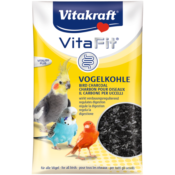 Vitakraft Vogel Kohle spezial 10 g, Ideal zur Erhaltung des Wohlbefindens!