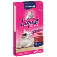 Vitakraft Liquid Snack Rind + Inulin 6 x 15 g, plus...