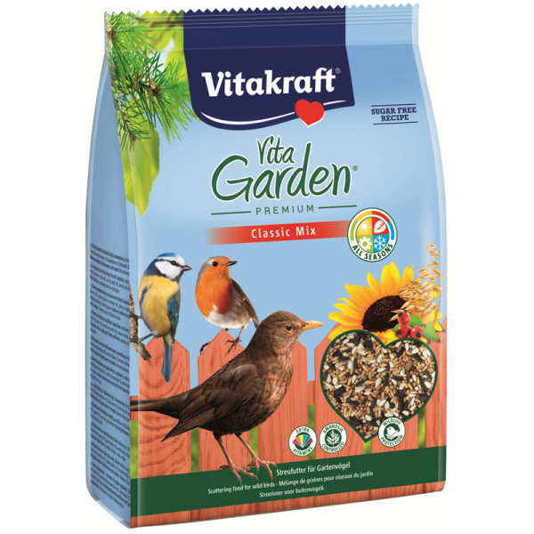 Vitakraft Vita Garden Classic Mix 2,5 kg, Vogelfutter