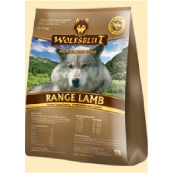 Wolfsblut Hunde Trockenfutter Range Lamb Lamm & Reis 2 kg, Hunde Trockenfutter