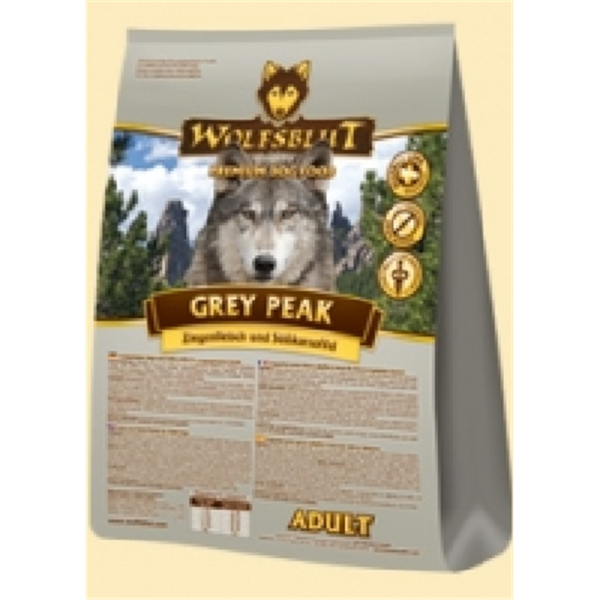 Wolfsblut Hunde Trockenfutter Grey Peak Adult Ziege & Süßkartoffel 2 kg, Hunde Trockenfutter