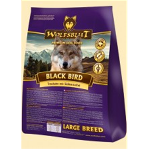 Wolfsblut Hunde Trockenfutter Black Bird Large Breed Truthahn & Süßkartoffel 2 kg