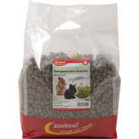zookauf Nager Futter für Zwergkaninchen ExtruPur 3 kg