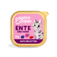 Edgard & Cooper Paté Kitten Freilaufente und...