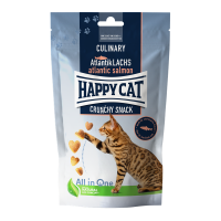 Happy Cat Snack Culinary Crunchy Atlantik-Lachs 70g,...