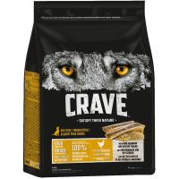Crave Dog Trockennahrung Huhn + Knochenmark 2,8kg
