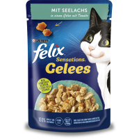 Felix Sensations Gelees mit Seelachs & Tomate  85g