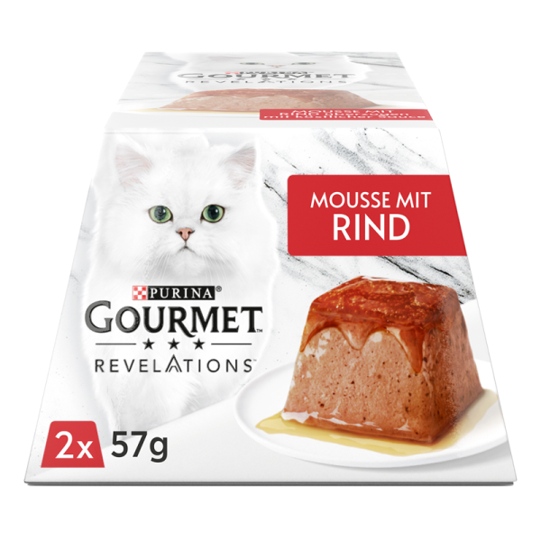 Gourmet Revelations Mousse mit Rind 2 x 57g