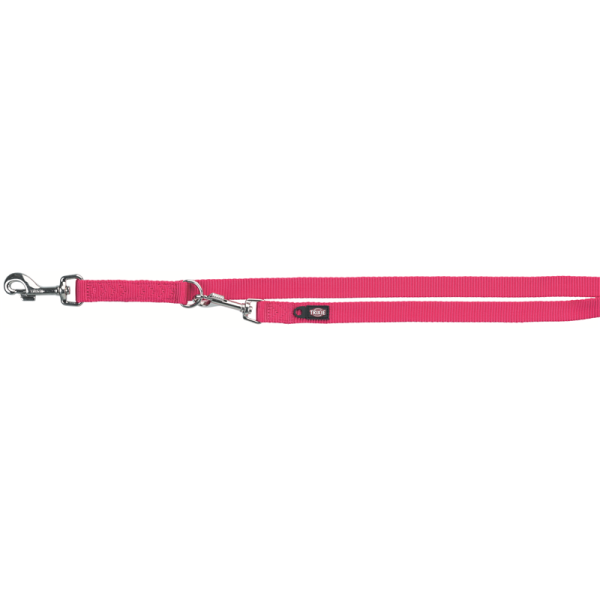 Trixie Premium V-Leine fuchsia M - L 2 m / 20 mm, Hunde Zubehör