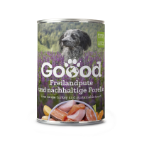 GOOOD Senior Freilandpute & Nachhaltige Forelle Dose...