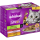 WHISKAS® TASTY MIX Portionsbeutel Multipack Chefs Choice in Sauce 12 x 85g, Alleinfuttermittel für ausgewachsene Katzen - Tiernahrung.