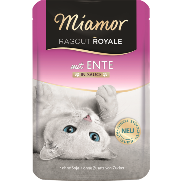 Miamor Ragout Royale Ente in Sauce 100g, Ein königlicher Katzengenuss