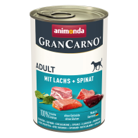 Animonda Dog Dose GranCarno Adult mit Lachs + Spinat...