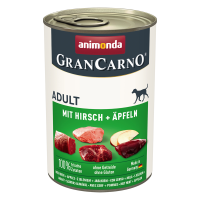 Animonda Dog Dose GranCarno Adult mit Hirsch +...