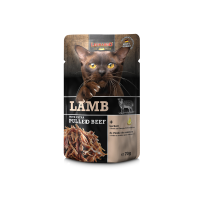 Bewital Leonardo Lamb + extra pulled Beef 70g, Katzenfutter