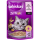 WHISKAS® TASTY MIX Portionsbeutel mit Lachs und Karotten in Sauce 85g, Alleinfuttermittel für ausgewachsene Katzen - Tiernahrung.