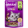 WHISKAS® TASTY MIX Portionsbeutel mit Lamm, Huhn und Karotten in Sauce 85g, Alleinfuttermittel für ausgewachsene Katzen - Tiernahrung.