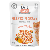 Brit Care Cat - Fillets in Gravy Choice Chicken 85 g