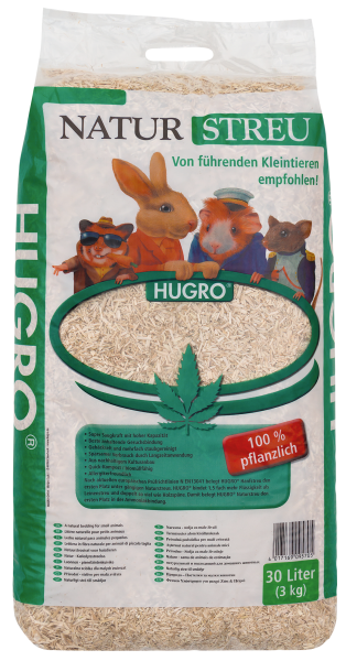 Hugro Hanfeinstreu 30 Liter