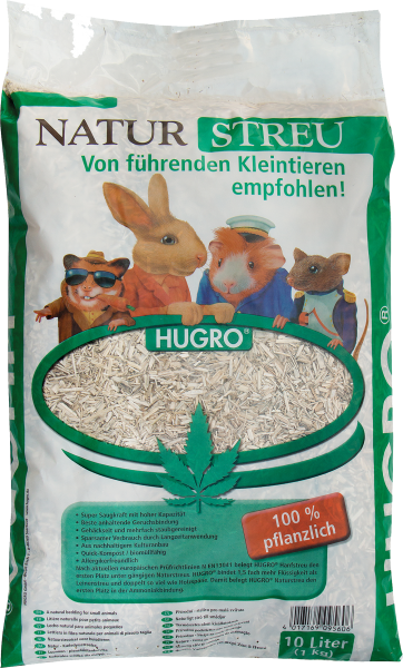 Hugro Hanfeinstreu 100 Liter