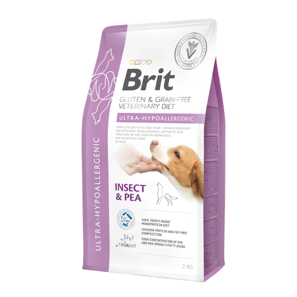 Brit Grain-Free Veterinary Diets - Dog - Ultra-hypoallergenic 2 kg
