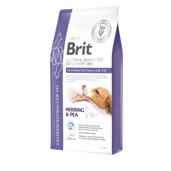 Brit Grain-Free Veterinary Diets - Dog - Gastrointestinal-Low fat 12 kg