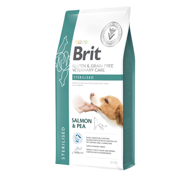 Brit Grain-Free Veterinary Diets - Dog - Sterilised 12 kg