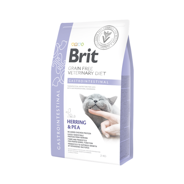 Brit Grain-Free Veterinary Diets - Cat - Gastrointestinal 2kg