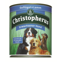 Christopherus Dog Dose Geflügel & Lamm 800g