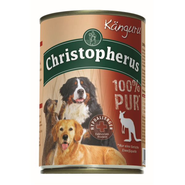 Christopherus Dog Dose Känguru pur 400g