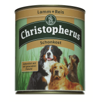 Christopherus Dog Dose Schonkost Lamm & Reis 800g