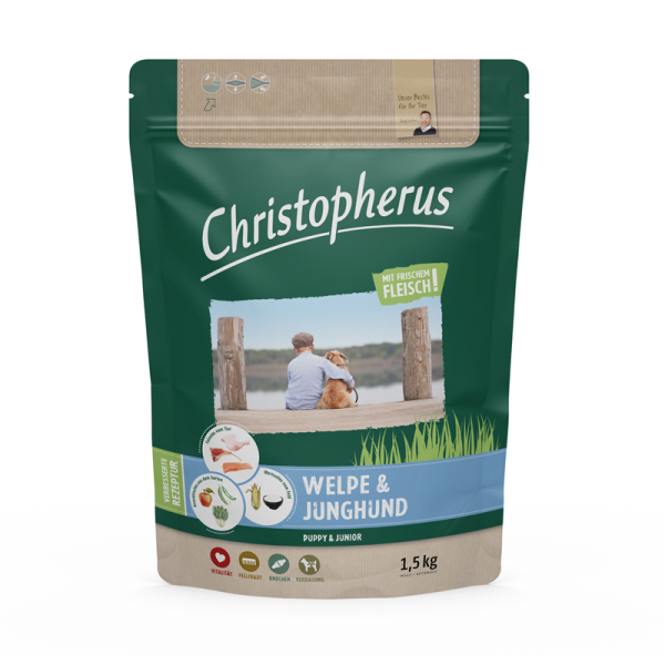 Christopherus Welpe &  Junghund 1,5kg
