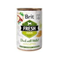 Brit Fresh - Duck with Millet/ Ente mit Hirse 400g