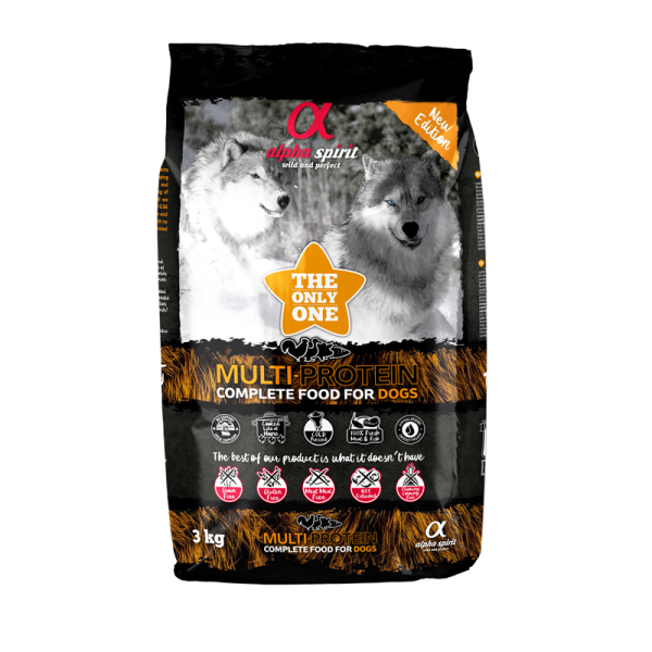 alpha spirit Dog The Only One Multiprotein 3kg