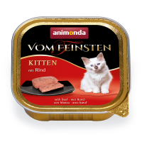 Animonda Cat Vom Feinsten Kitten mit Rind 100g,...