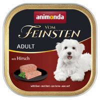Animonda Dog Vom Feinsten Adult mit Hirsch 150g