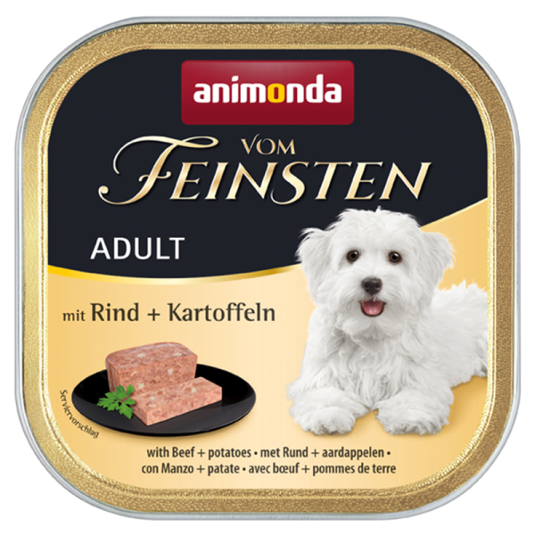 Animonda Dog Vom Feinsten Adult mit Rind & Kartoffeln 150g