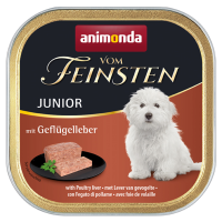 Animonda Dog Vom Feinsten Junior mit Geflügelleber 150g
