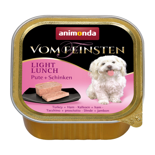 Animonda Dog Vom Feinsten Light Lunch Pute & Schinken 150g