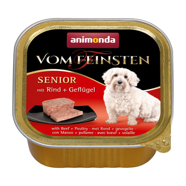 Animonda Dog Vom Feinsten Senior Rind & Geflügel 150g