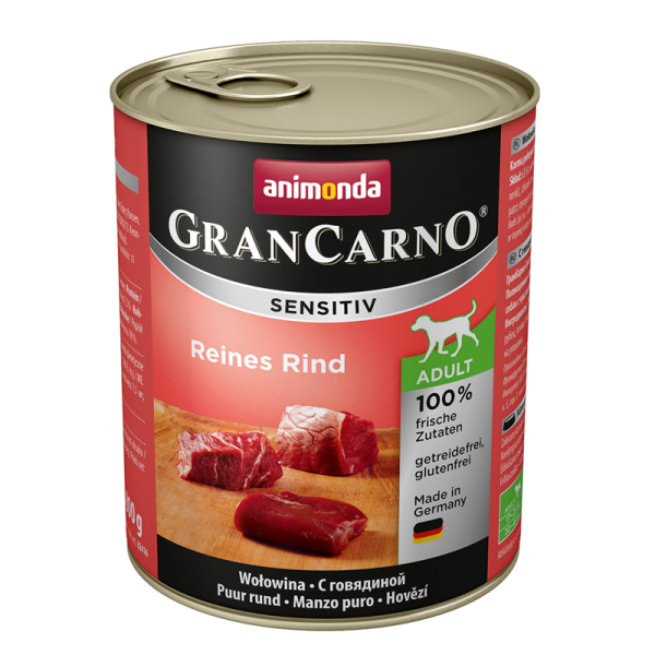 Animonda GranCarno Adult Sensitive Rind pur 800g