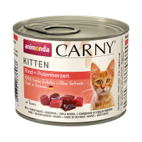Animonda Cat Dose Carny Kitten Rind & Putenherzen 200g