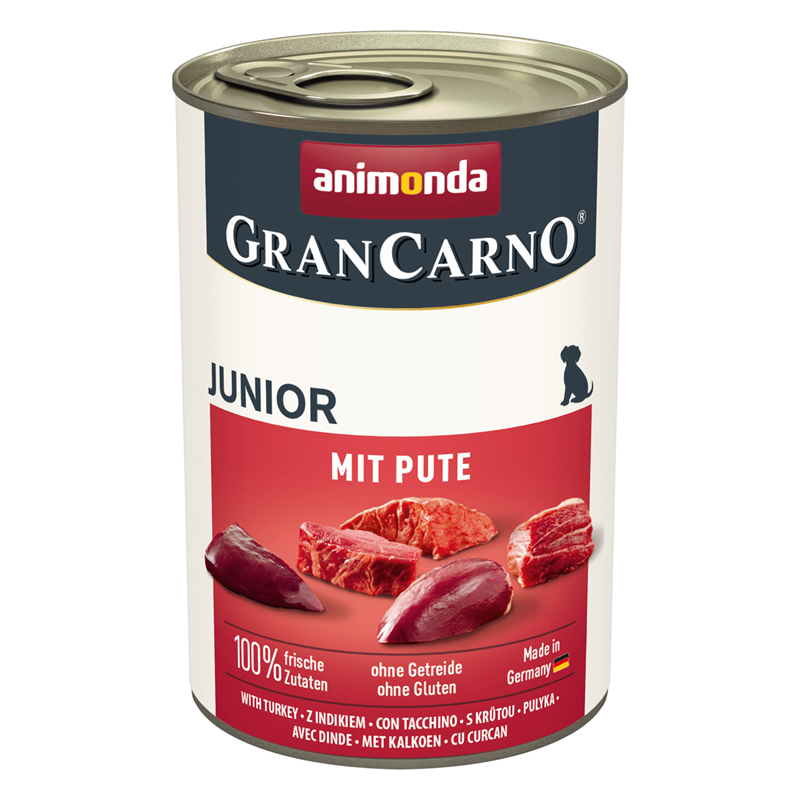 Animonda Dog Dose GranCarno Junior mit Pute 400 g
