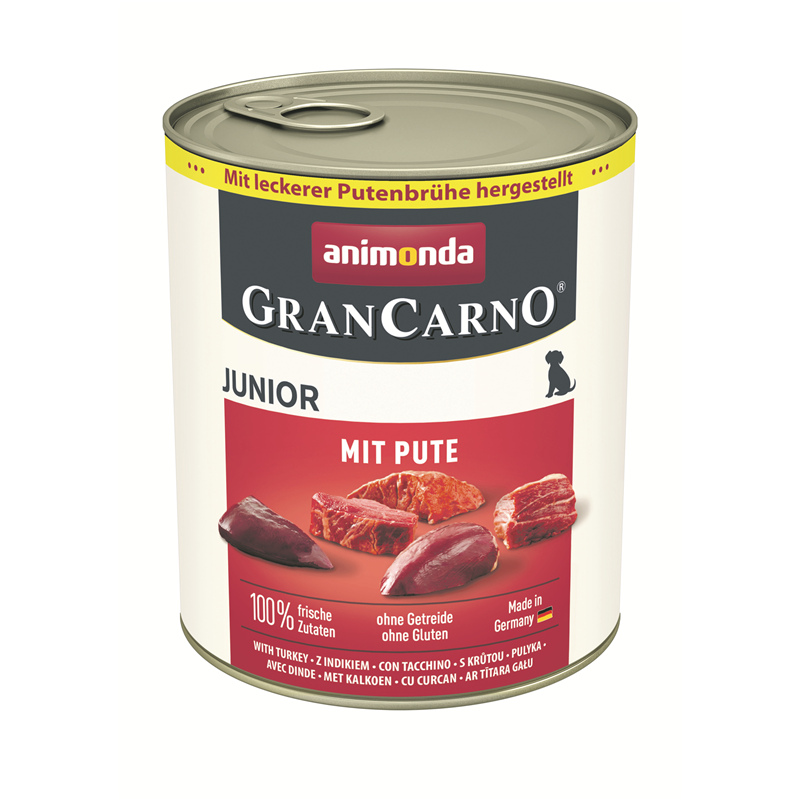 Animonda Dog Dose GranCarno Junior mit Pute 800 g